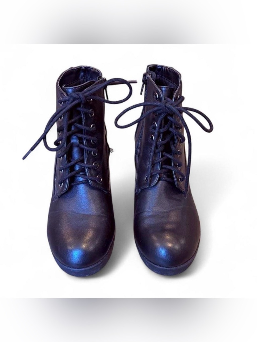 Soda Lace Up Booties